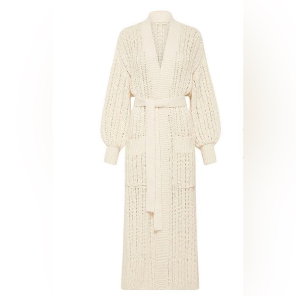 Spell Heather Long Cardigan NWT medium - Picture 1 of 16